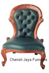 Code: CS 241-M Name: Grandmother chair Size: W=58 x D=56 x H=89 cm Wood: Solid Mahogany With beautiful upholstery or on request any other type/color of upholstery.